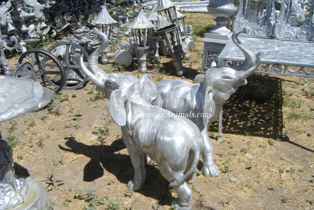 garden elephant sculptures